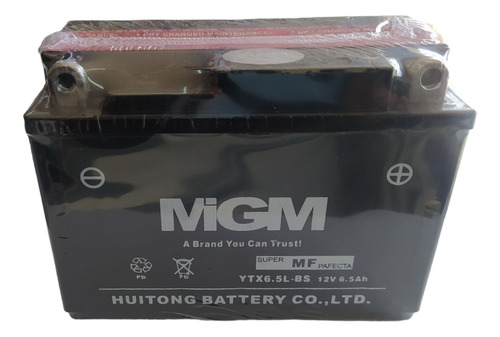 Bateria De Moto Ytx 6.5 L-bs Mgm