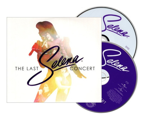Selena The Last Concert Digipack Importado Disco Cd + Dvd