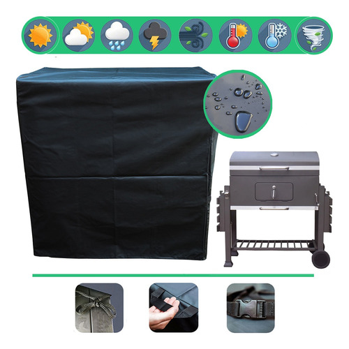 Funda Parrilla Bbq Grill Campo Grande Impermeable Garden