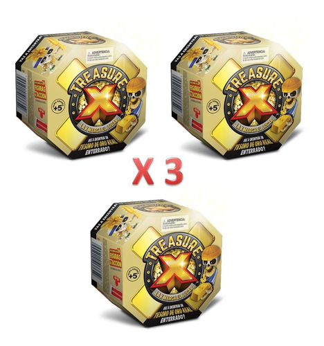 Imagen 1 de 7 de Legends Of Treasure Set X3 Tesoro Sorpresa Original Palermo