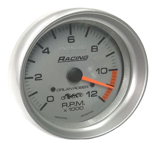 Reloj Tacometro Electronico Para Moto 12000 Rpm Racing