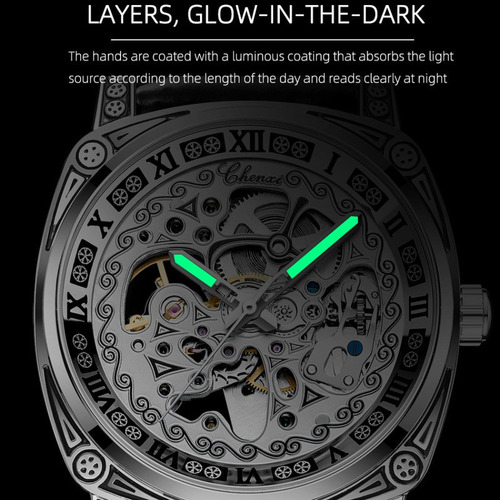 Reloj Mecánico Luminoso De Moda Chenxi Para Hombre