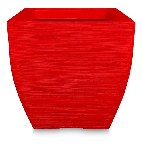 Vaso De Planta Gigante Frutifera Polietileno 90x90 Vermelho