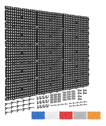 Comprar Painel De Ferramentas Organizador Plastico Ajustável 89x87 no Mercado Livre