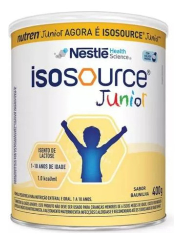 Isosource Junior Nutren Júnior Lata 400 G