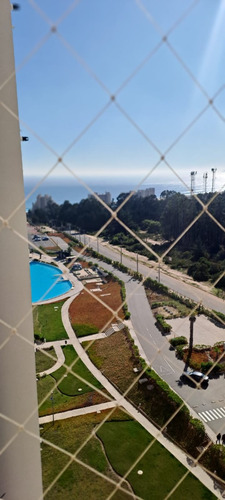 Precioso Dpto Condominio Laguna Bahia-algarrobo.