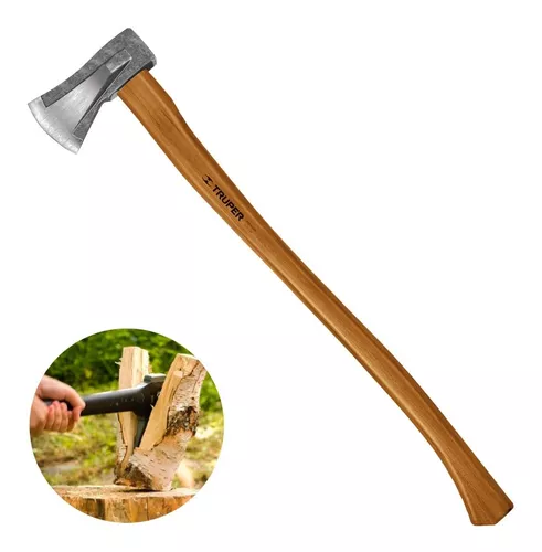 SUFEH - Hacha mediana EMTOP🪓 ✓Para carpintería, picar leña, cortar ramas o  talar árboles. ✓ Combina el mango y la cabeza del martillo en una sola  unidad para máxima seguridad. ✓ La