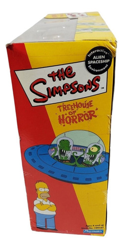 Los Simpsons Escenario Playmates Horror - Homero Kang Kodos (Usado)