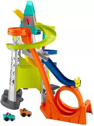 Pista de Lançamento e Loops Fisher price - brincandoteca