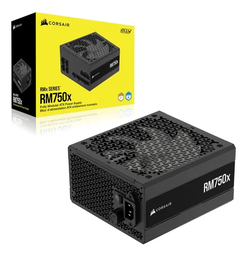 Fuente De Alimentación Corsair Rm750x 750w Atx 3.1 Modular N