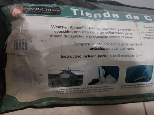 Carpa Ozark Trail Familiar 5 Personas