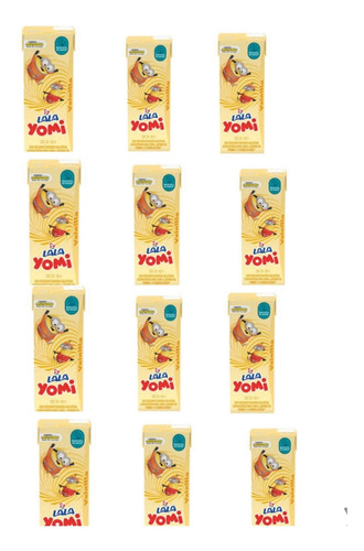 Leche Lala Yomi Sabor A Vainilla 190 Ml 12 Pzas