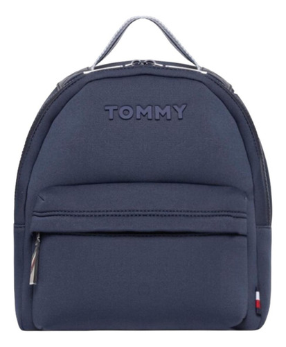 Tommy Hilfiger- Mochila Backpack Azul Claro Original 