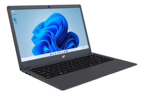 Laptop Hyundai Hybook, 14.1 1366x768 Tn Intel Celeron N4000 Color Gris