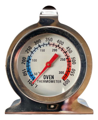 Termometro En Acero Oven 0-300°c Para Estufas Hornos Caceros
