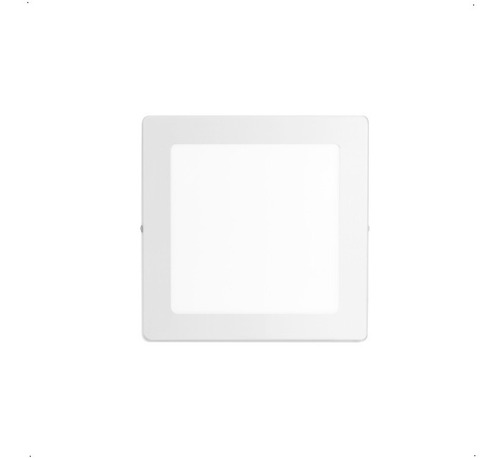 Panel Plafon Led De Aplicar Cuadrado 12w Luz Fria Macroled