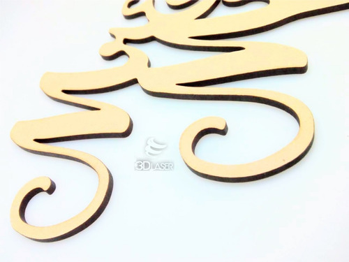 Cartel - Topper Cake Mr & Mrs Personalizado Mdf/ Fibrofacil