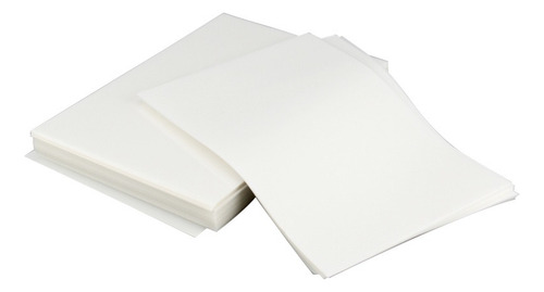 Filme Dtf Folha A4 21cm X 29,7cm Pacote 20 Folhas Cor Branco