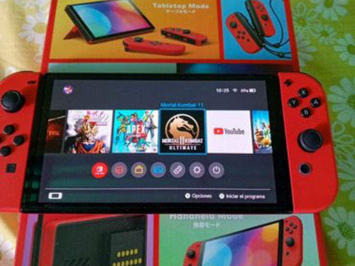 Nintendo Switch Oled Mario Edicio 