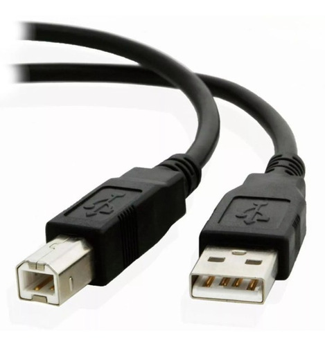 Cable de impresora Lexmark Panasonic Canon HP Type-C a USB-B Type-C, color negro