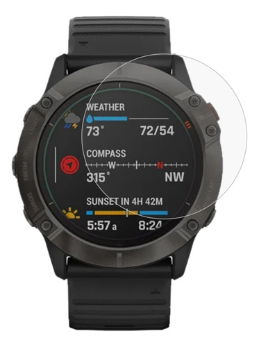 Película De Vidrio Templado Para Garmin Fenix 6x Pro, 0,26 M