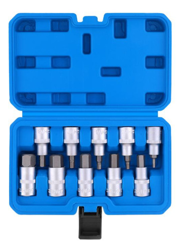 Conjunto De Chaves De Aço Hexagonais, Torx E Dodecagonais