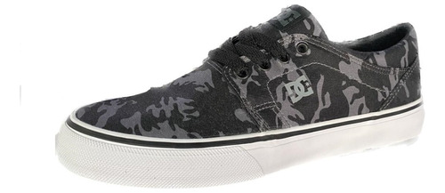 Zapatilla Dc Trase Tx Black Camo Hombre Original Envió