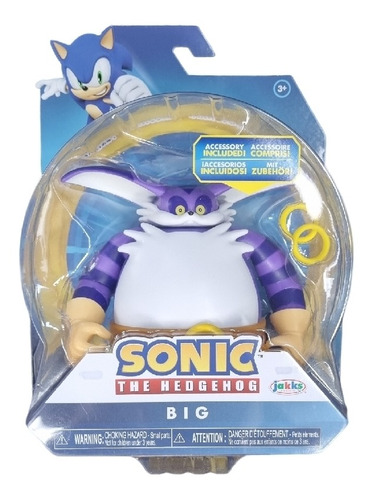 Figura De Accion Big Incluye Accesorios Sonic The Hedgehog