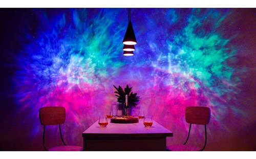 Proyector Laser Sky Lite Inteligent Led Rgb Estrellas Galaxy