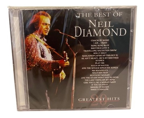 Neil Diamond  The Best Of Neil Diamond Cd Arg Nuevo