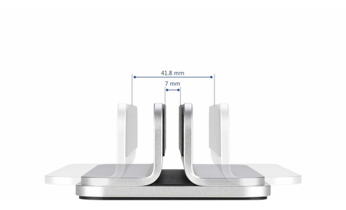 Organizador De Soporte Vertical De Aluminio Para Comput...