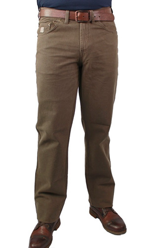 Pantalón En Dril Básico Para Hombre Verde Claro