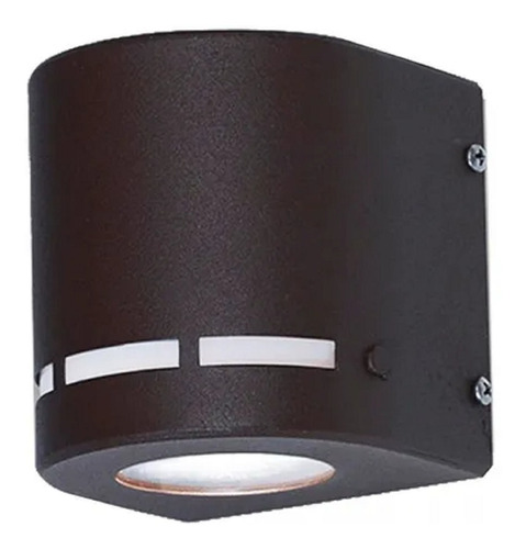 Aplique Unidireccional Difusor Exterior + Led Gu10 Exterior