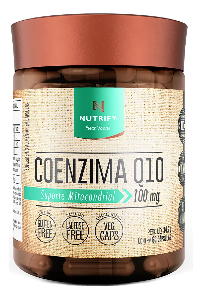 Coenzima Q10 - Nutrify 60 cápsulas