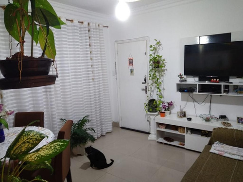 Imagem 2 de 18 de Apartamento Em Marapé, Santos/sp De 93m² 3 Quartos À Venda Por R$ 360.400,00 - Ap1037374-s