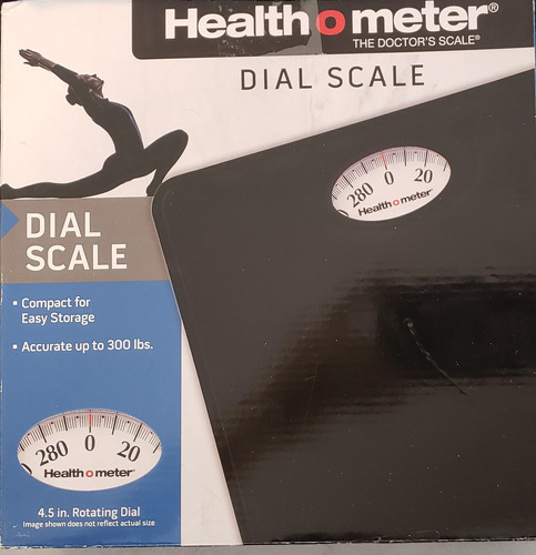 Health O Meter Esfera Bscula, Negro