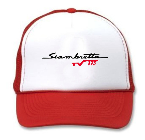 Siambretta Tv 175 Logo Original, Gorra Homenaje De Re-start!