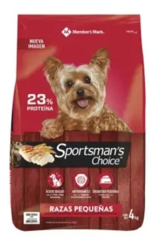 Alimento Perro Raza Pequeña Sportsmans Choice 4kg