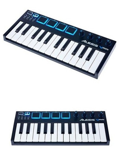 Alesis V Mini 25 Teclas Controlador Midi Usb Nuevo Envio Negro