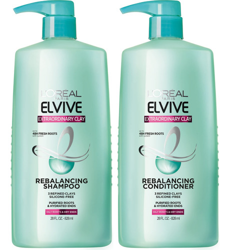 Shampoo Y Acondicionador L'oréal Elvive 828 Ml