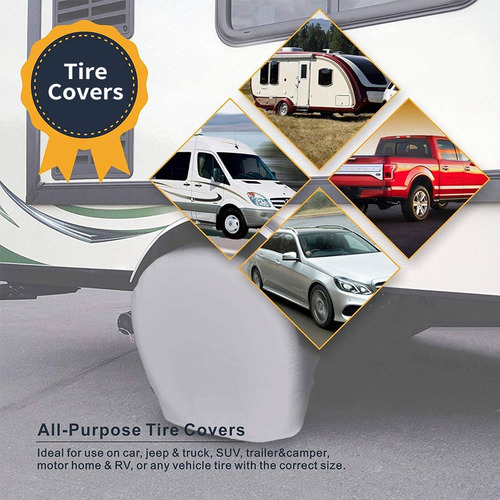 Protector De Ruedas Para Automóvil, 4 Piezas, Cubiertas De N