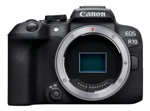Câmera Mirrorless Canon Eos R10 - Corpo - Com Nf-e Preto