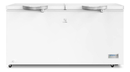 Congelador Horizontal Electrolux Efc50w3htw Blanco Dual 508l