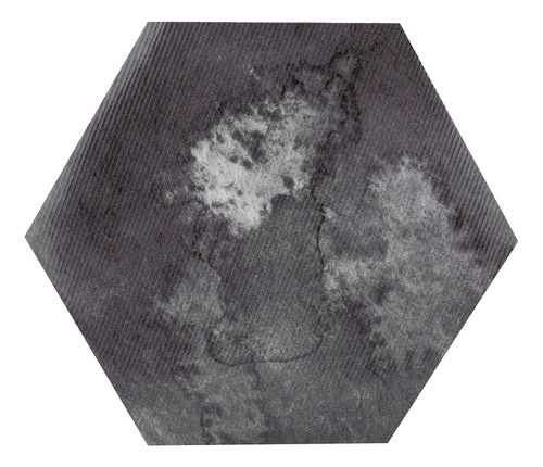 Pegatina De Suelo, 10 Piezas, Simulación, Patrón Hexagonal Ú