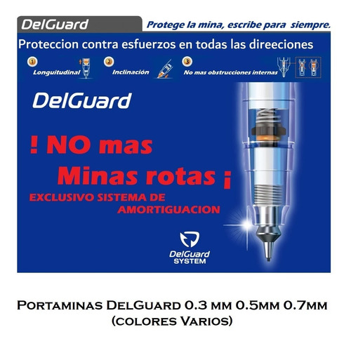 Portaminas Delguard Standard, Tecnología Japonesa