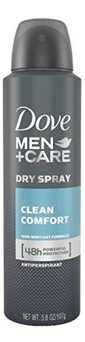 Spray De Dove Men Care + Seco Antitranspirante, Clean Comfor