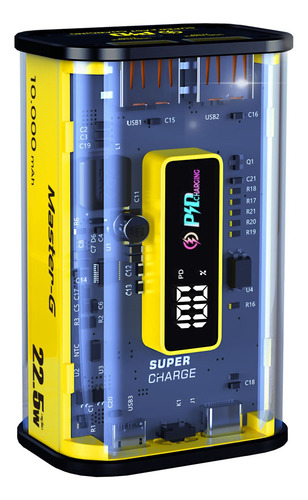 Power Bank 10000 Mah + Flexpro Master-g