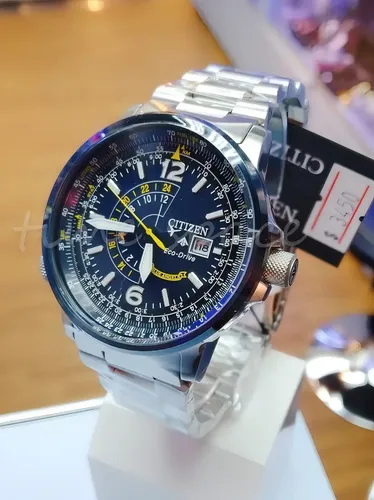 Relógio Citizen, azul Angels, multifuncional BJ7006-56l
