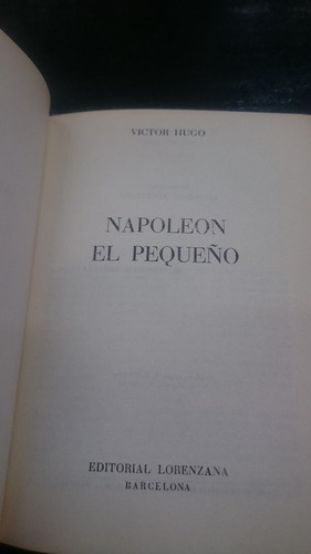 Napoleón - El Pequeño - Víctor Hugo 