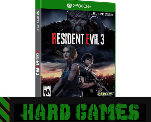 Resident Evil 3 Remake Hardgames Xbox One 100% Seguro